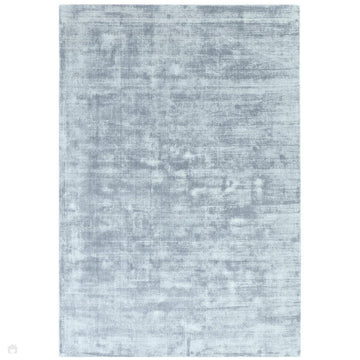 Blade Modern Plain Distressed Tonal Metallic Shimmer Hand-Woven Soft Textured Tip Sheared Loop Pile Silky Viscose Flatweave Airforce Blue Rug-Asiatic Carpets-Rug Love - The Most Loved Rug Store